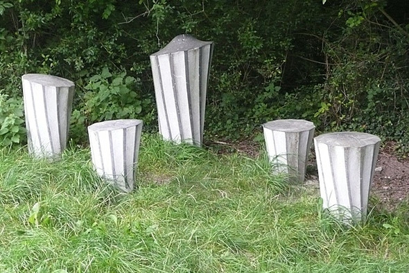 Photo 6"x4" Sculpture at Broughton Broughton\/SU3032 c2008