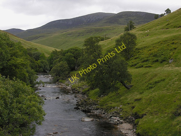 Photo 6"x4" The River Tilt above Marble Lodge Kirkton of Lude c2005