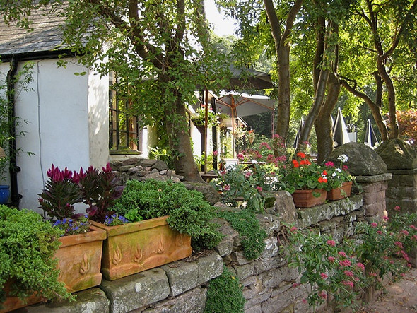 Photo 6"x4" Inviting entrance to the Cottage of Content Carey\/SO5631 c2008