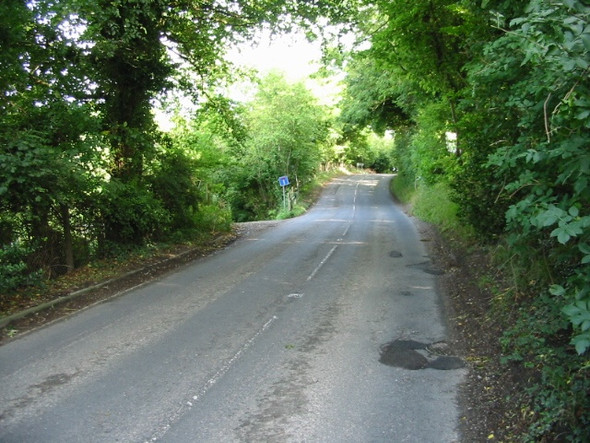 Photo 6"x4" View along the Canterbury Road Etchinghill\/TR1639 c2008