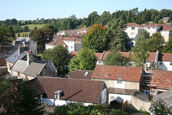 Photo 6"x4" Shepton Mallet: towards Draycott Road Shepton Mallet c2008