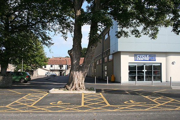 Photo 6"x4" Shepton Mallet: old and new town Shepton Mallet c2008