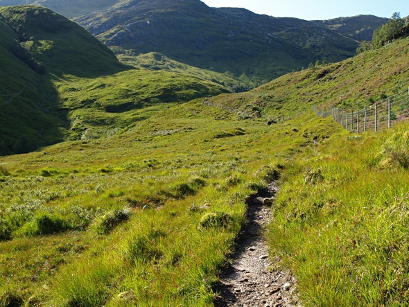 Photo 6"x4" Path up Allt Mhalagain Allt Mh\u00e0lagain c2008