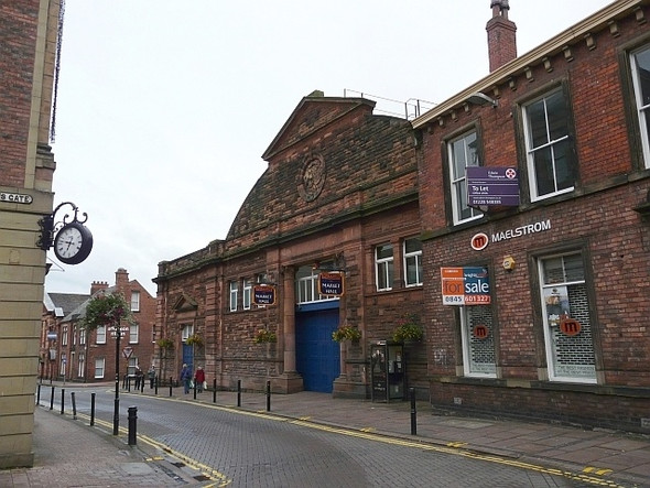 Photo 6"x4" Fisher Street from the junction with St. Mary's Gate Carlisle c2008