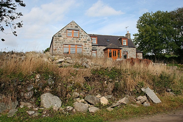 Photo 6"x4" House at Leschangie Crofts Craigearn c2008