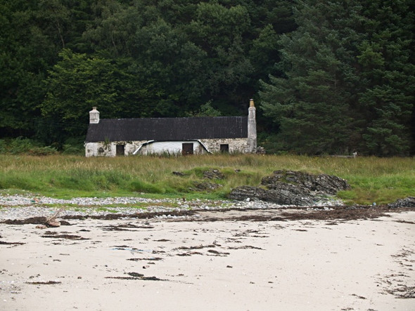 Photo 6"x4" Derelict cottage at Sandaig Sandaig\/NG7714 c2008