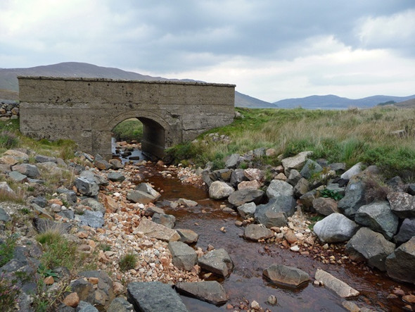 Photo 6"x4" Bridge on the Moll road Luib c2008