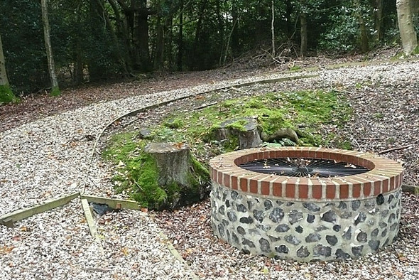 Photo 6"x4" Spring on Frilsham Common Frilsham c2008