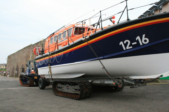 Photo 6"x4" Practice Launch of The Seahouses Lifeboat (7) Seahouses c2008
