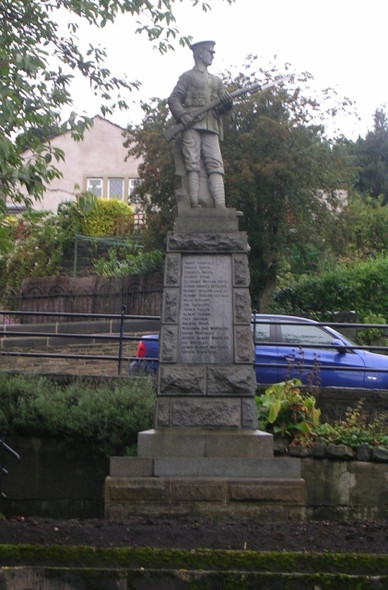 Photo 6"x4" War Memorial - Oldham Road, Ripponden Ripponden c2008
