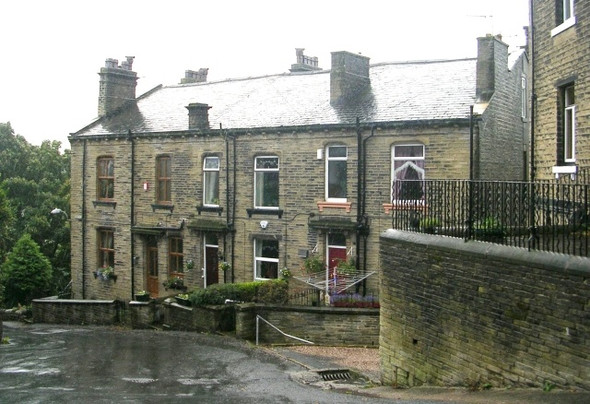 Photo 6"x4" Top of Hollins Mill Lane - Sowerby Bridge Sowerby Bridge c2008
