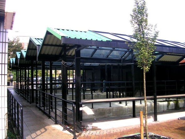 Photo 6"x4" Sowerby Bridge Market - Wharf Street Sowerby Bridge c2008