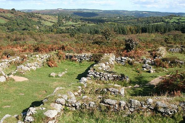 Photo 6"x4" Manaton: Hundatona Bonehill\/SX7277 c2008