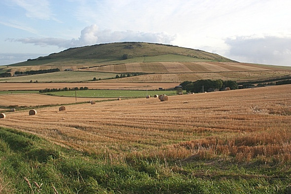 Photo 6"x4" Looking Towards the Hill of Tillymorgan Fisherford c2008