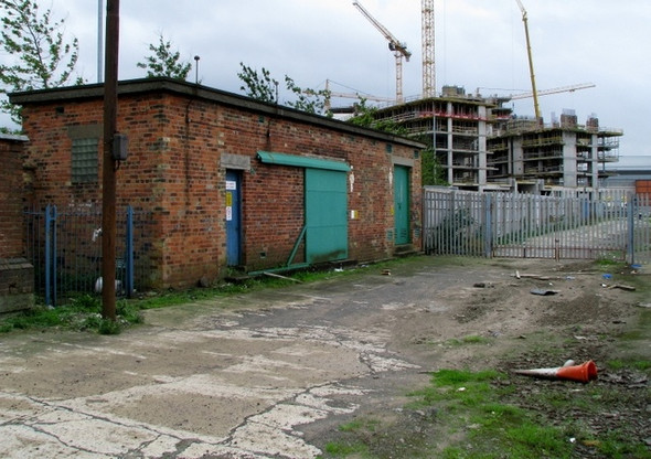 Photo 6"x4" Old building, Belfast docks Belfast c2008