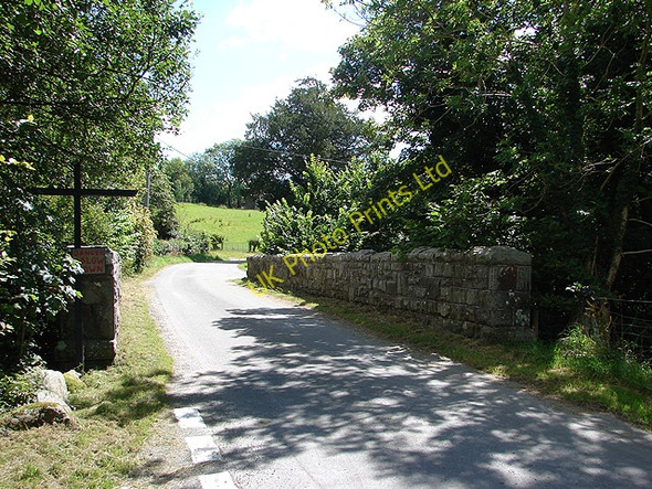 Photo 6"x4" Bridge over Clegyrnant Pandy\/SH9004 c2007