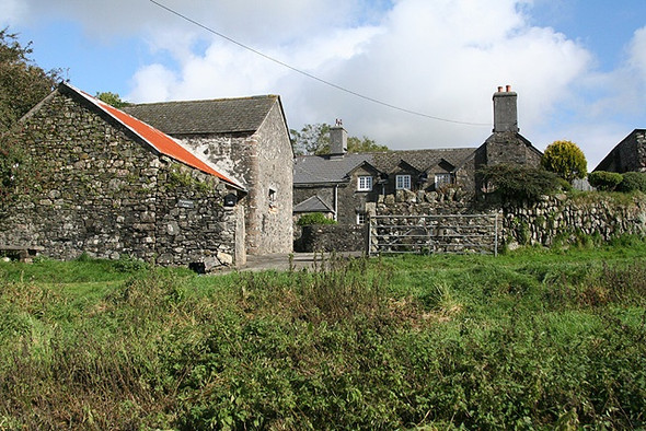 Photo 6"x4" Mary Tavy: farm at Horndon Cudlipptown c2008