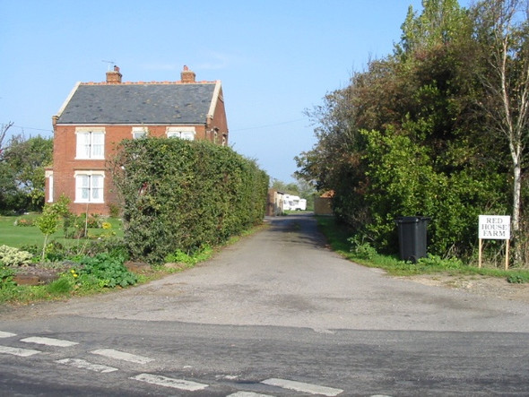 Photo 6"x4" Red House Farm on Manston Court Road Lydden\/TR3567 c2008