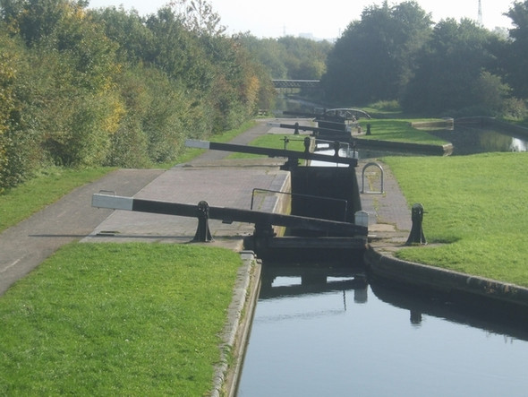 Photo 6"x4" Factory Junction Middle Lock Tipton\/SO9592 c2008