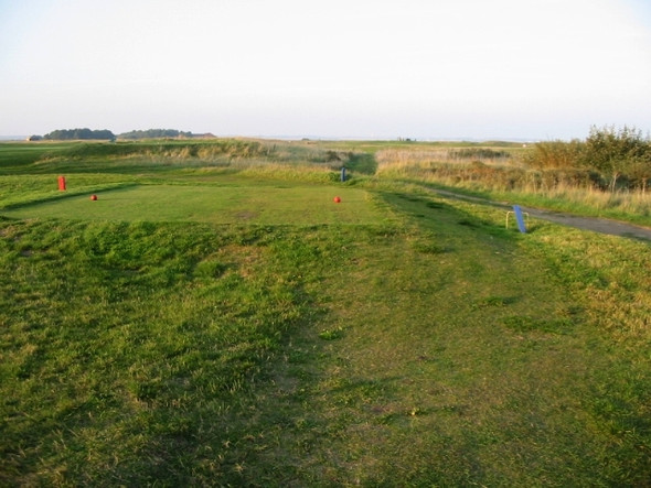 Photo 6"x4" View N across Prince's golf course Sandwich c2008