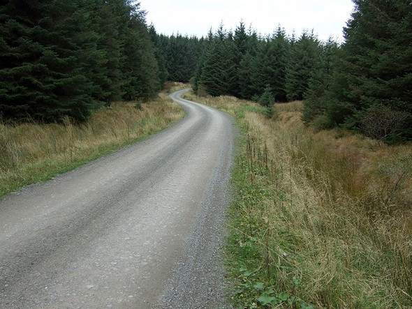 Photo 6"x4" Loops & Links Trail, Panwaun Penycoetgae Blaenrhondda c2008