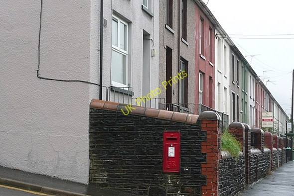 Photo 6"x4" George V postbox, Abercwmboi Mountain Ash\/Aberpennar c2008
