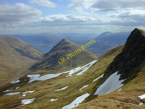 Photo 6"x4" Eastern slopes of An Cnapach An Cnapach c2002