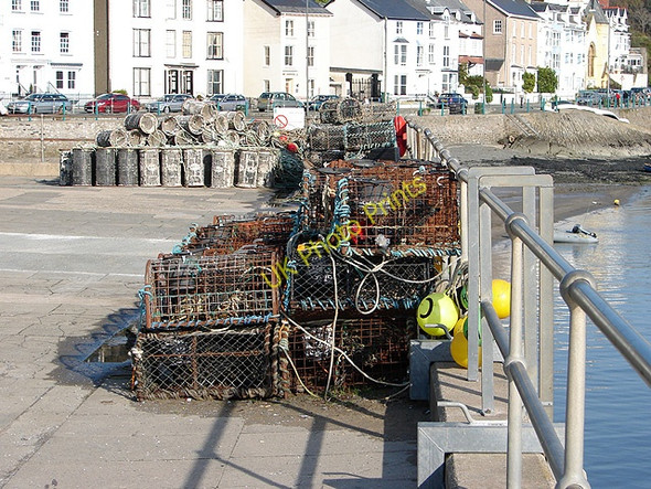 Photo 6"x4" Lobster Pots At Aberdyfi Aberdyfi c2008