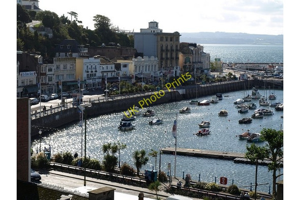 Photo 6"x4" Torquay harbour Torquay c2008