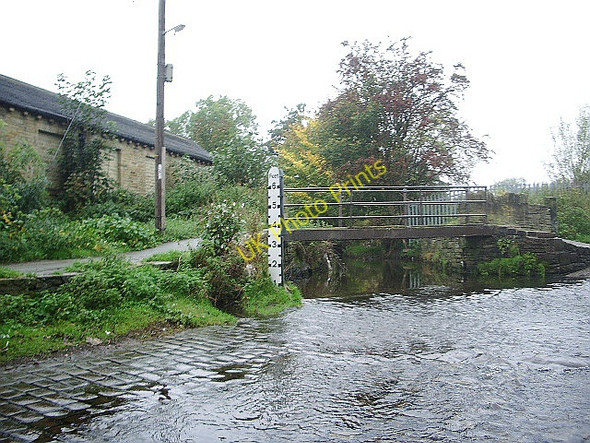 Photo 6"x4" A safer way of crossing Clifton Beck Brighouse\/SE1423 c2008