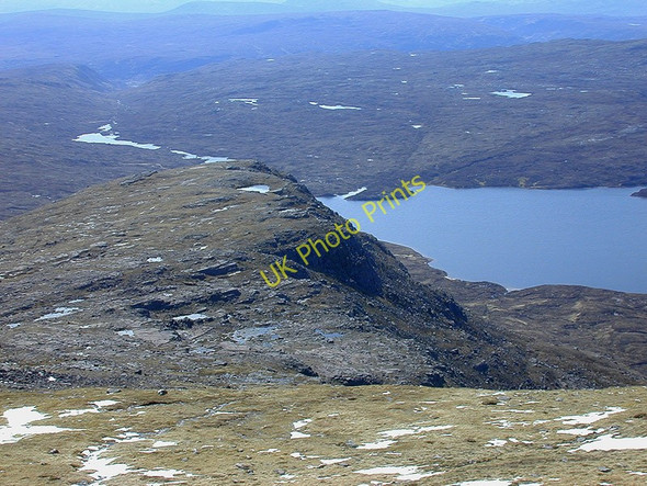 Photo 6"x4" Southern slopes of Beinn Tarsuinn Meall Garbh\/NH0472 c2002