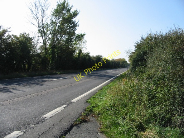 Photo 6"x4" Looking SW along the A28 Island Road Wall End\/TR2363 c2008