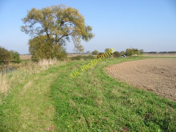 Photo 6"x4" Footpath along the Great Stour Wall End\/TR2363 c2008
