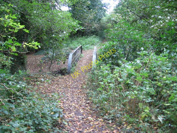 Photo 6"x4" Bridge over Cogshall Brook in Kennel Wood Anderton\/SJ6475 c2008