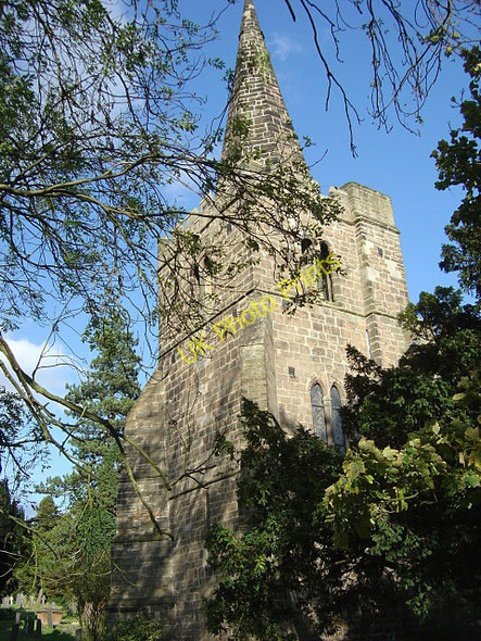 Photo 6"x4" Lowdham Church tower and spire Lowdham c2008