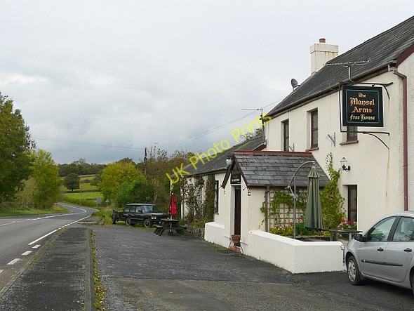 Photo 6"x4" The Mansel Arms Drefach\/SN5213 c2008