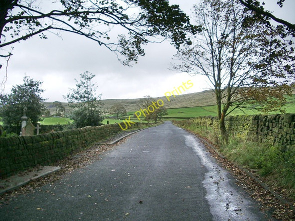 Photo 6"x4" Mankinholes Bank Todmorden c2008