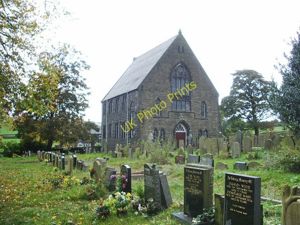 Photo 6"x4" Lumbutts Methodist Church Todmorden c2008