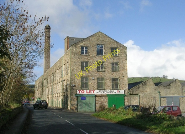 Photo 6"x4" Former Mill - Cononley Lane Aire View c2008