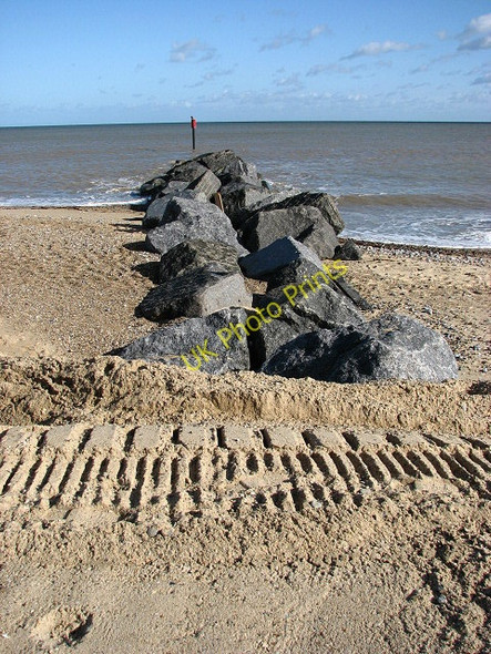 Photo 6"x4" New sea defences Horsey\/TG4522 c2008