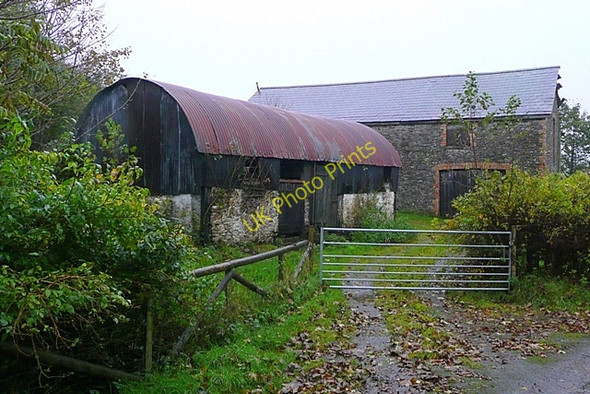 Photo 6"x4" Barns at Danycapel Cwmdu\/SN6330 c2008