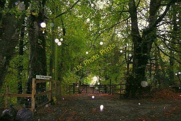 Photo 6"x4" Track to Glan-y-nant Cwmdu\/SN6330 c2008