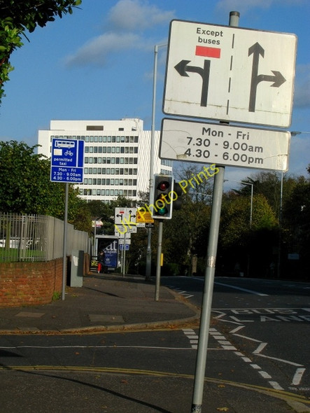 Photo 6"x4" Signs, Malone Road Belfast c2008