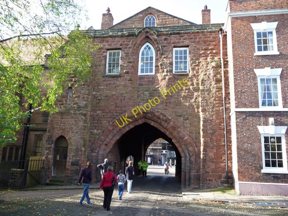 Photo 6"x4" Abbey Gate Chester c2008