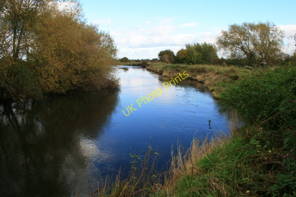 Photo 6"x4" A Bend in the River Ambaston c2008
