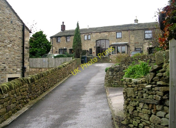 Photo 6"x4" Footpath - Green Lane Cross Hills\/SE0044 c2008