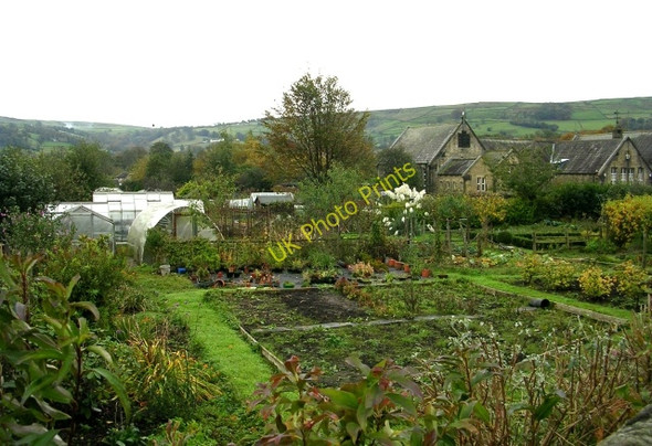 Photo 6"x4" Allotments - Colne Road Cross Hills\/SE0044 c2008