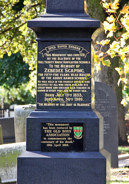 Photo 6"x4" Memorial to Zebedee Scaping - details Kingston upon Hull c2008