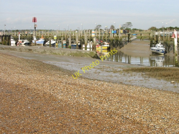 Photo 6"x4" Boats on the River Rother, Rye Harbour Rye Harbour c2008