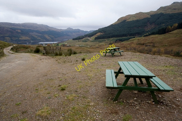 Photo 6"x4" Gleann Ban Gorge picnic area Lochgoilhead c2008